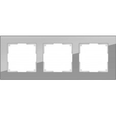 Рамка Werkel Favorit на 3 поста серый WL01-Frame-03 4690389061271