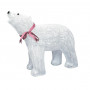 Фигурка светодиодная «Белый медведь 1» 48x60см (09563) Uniel ULD-M6048-120/STA
