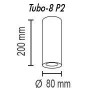Потолочный светильник TopDecor Tubo8 P2 12