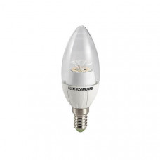 Лампа светодиодная Elektrostandard E14 4W 6500K прозрачная 4690389054563