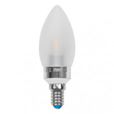 Лампа светодиодная (07893) Uniel E14 5W 4500K матовая LED-C37P-5W/NW/E14/FR