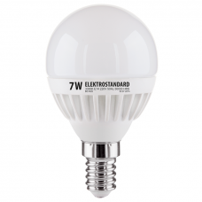 Лампа светодиодная Elektrostandard E14 7W 4200K матовая 4690389061646