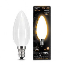 Лампа светодиодная Gauss 1032 E14 5Вт 2700K 103201105