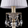 Настольная лампа декоративная Bohemia Ivele Crystal 7001 1702L/1-30/GW/SH32-160