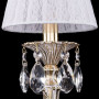 Настольная лампа декоративная Bohemia Ivele Crystal 7003 7003/1-33/GW/SH13-160