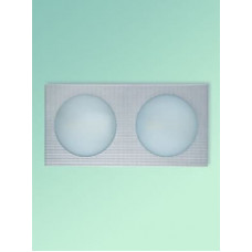 Светильник настенно-потолочный VV 010 PLANT 2 алюм./стекло матовое 2xG9 К/У
